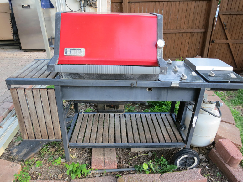 Older weber gas outlet grills