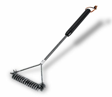 Weber 6493 21-inch 3-sided grill brush