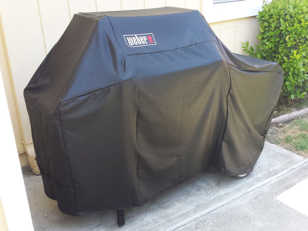 Grill cover for shop weber genesis silver