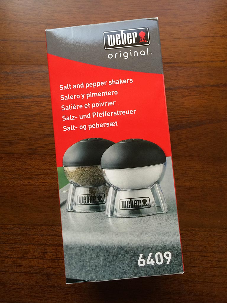 Weber 6409 Salt & Pepper Shakers