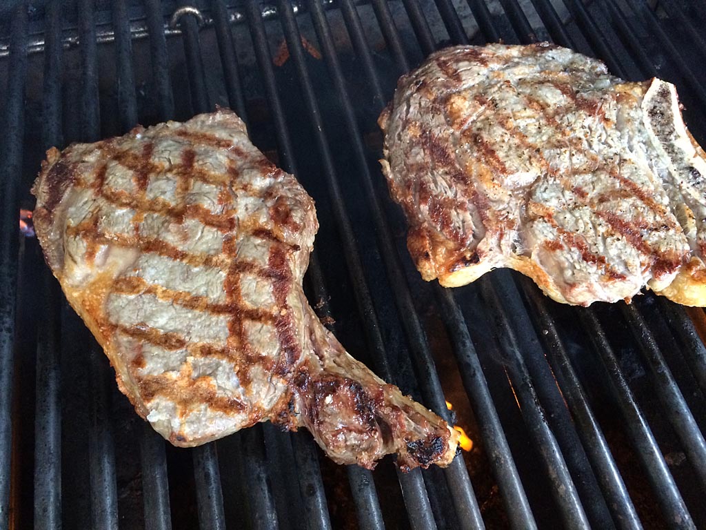 How To Grill Thin Supermarket Steaks The Virtual Weber Gas Grill