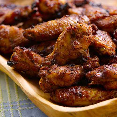 Spicy Apricot Chicken Wings - The Virtual Weber Gas Grill