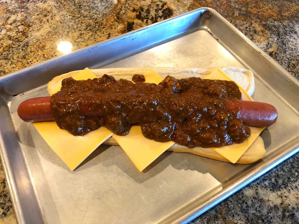 Nathan's Jumbo Foot Long Beef Franks - The Virtual Weber Gas Grill