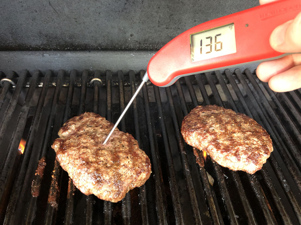 Measuring internal temp with Thermapen Mk4
