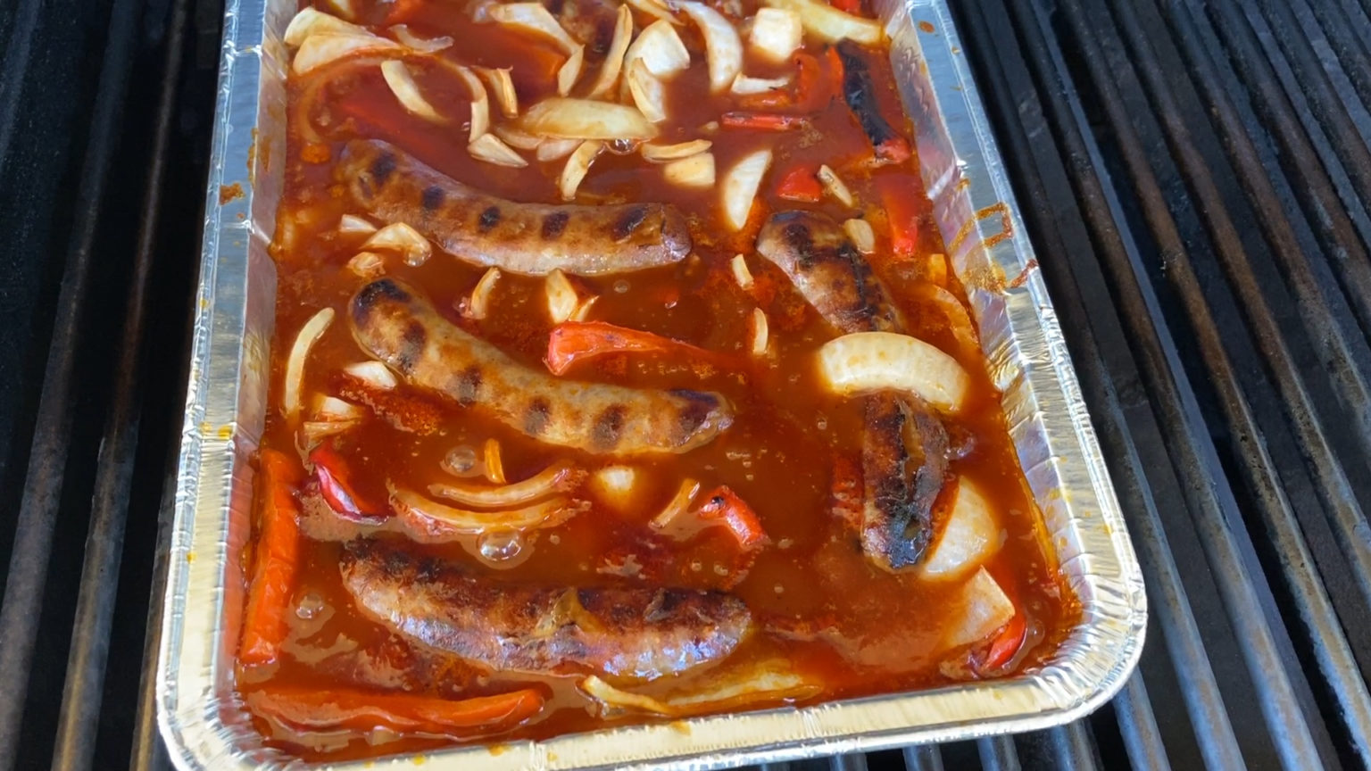 Brats In Secret Stadium Sauce The Virtual er Gas Grill